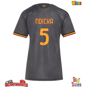 AS Roma Evan Ndicka #5 Replica Third Stadium Shirt for Women 2026-27 Short Sleeve
